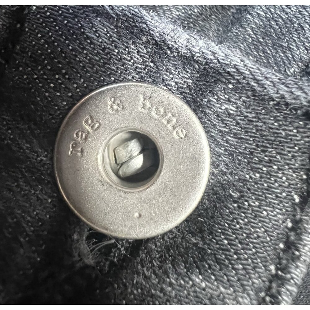 Rag & Bone Women Nina High Rise Ankle Cigarette Jeans size 27 Stretch Zipper - Picture 9 of 13